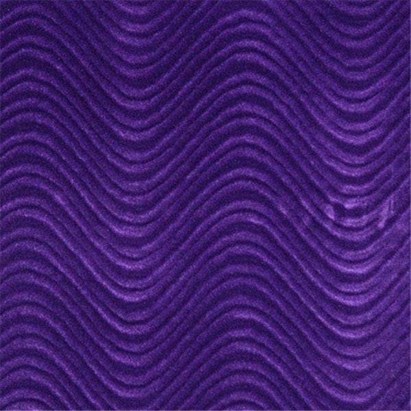 Designer Fabrics C840 54 in. Wide Purple; Classic Velvet Swirl Automotive; Residential And Commercial Upholstery Velvet C840 - main